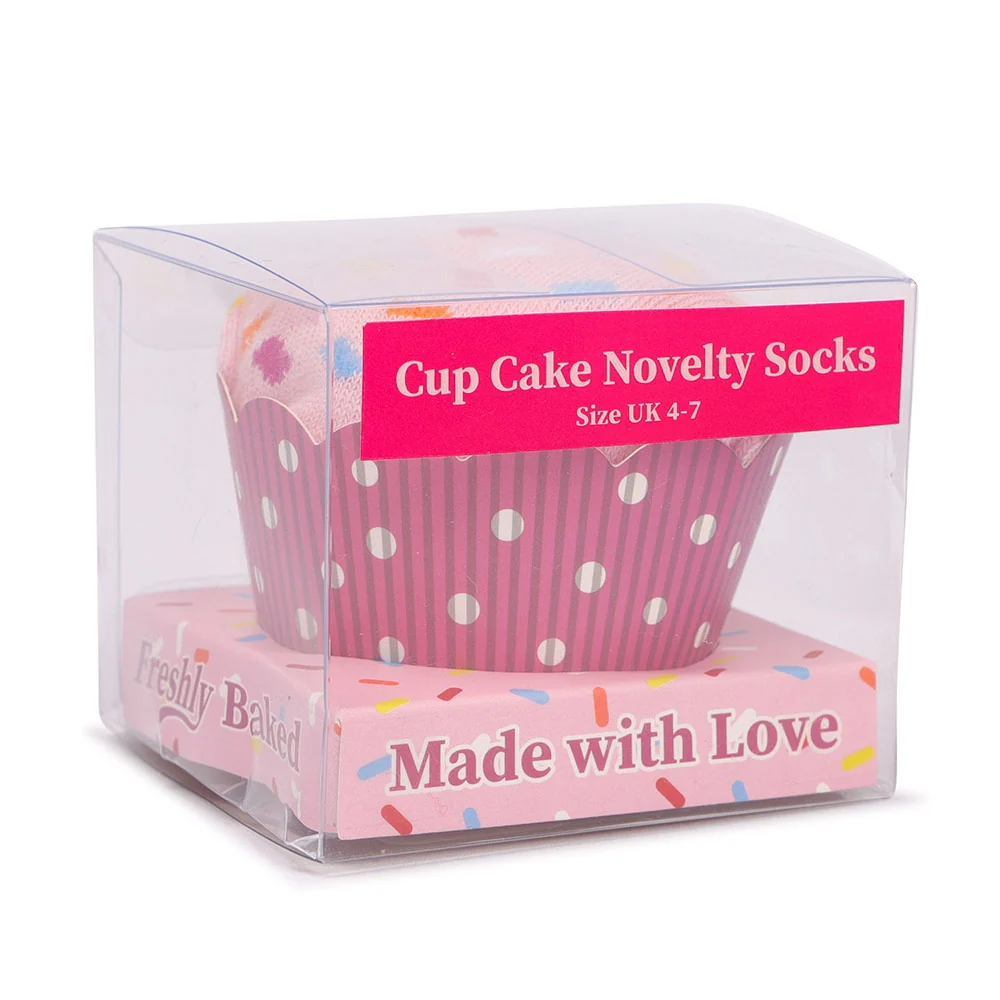Novelty Socks Cupcake