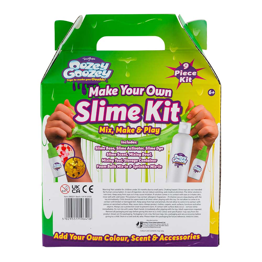 Oozey Goozey Make Your Own Slime 9 Piece Kit - Image 2