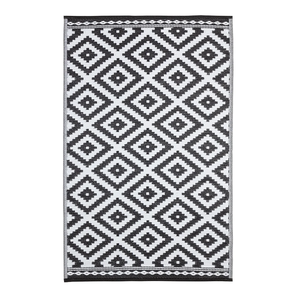 Outdoor Rug 115X180 - Diamonds