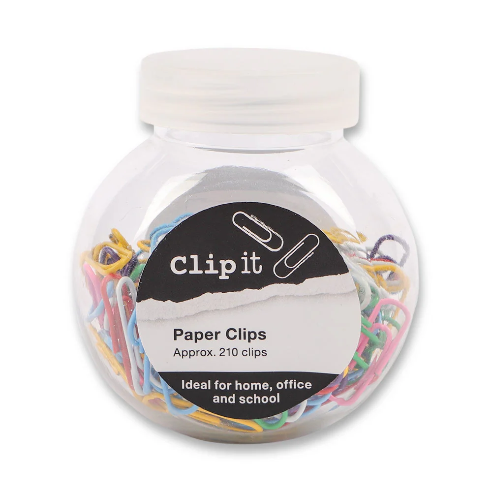 Clip It Paper Clips 120 Pieces