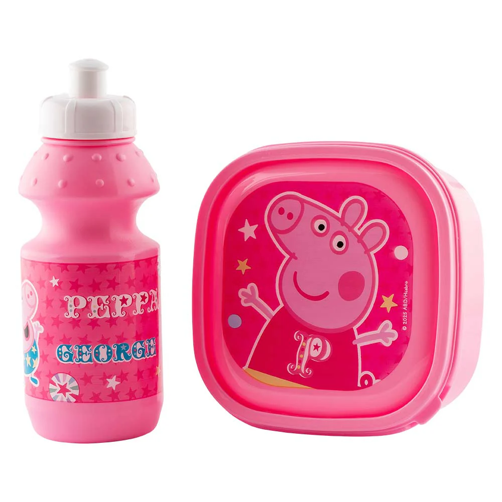 Peppa Pig 3pc Lunchbox Set - Image 4