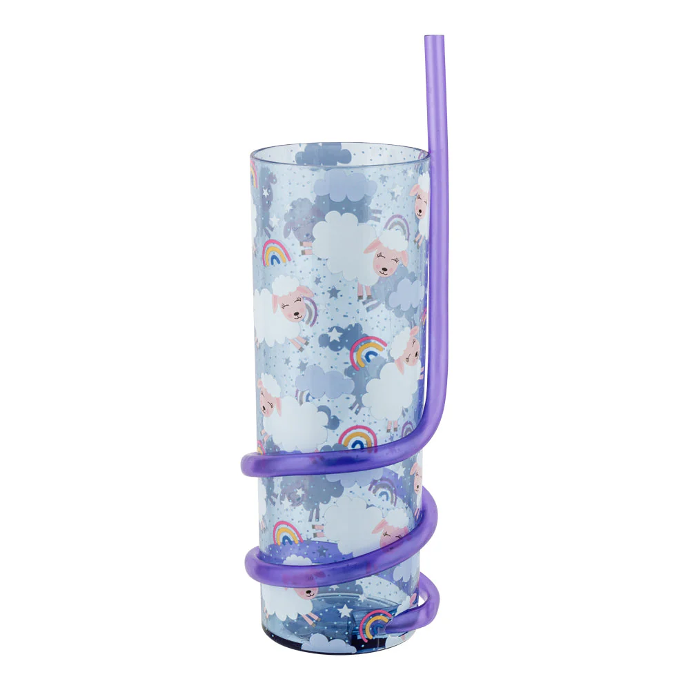 Pet Kids Drinks Cup With Spiral Straw - Image 2