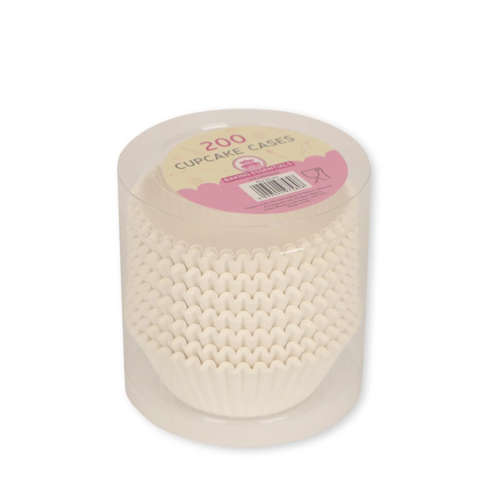 Plain Cupcake Cases 200 Pack