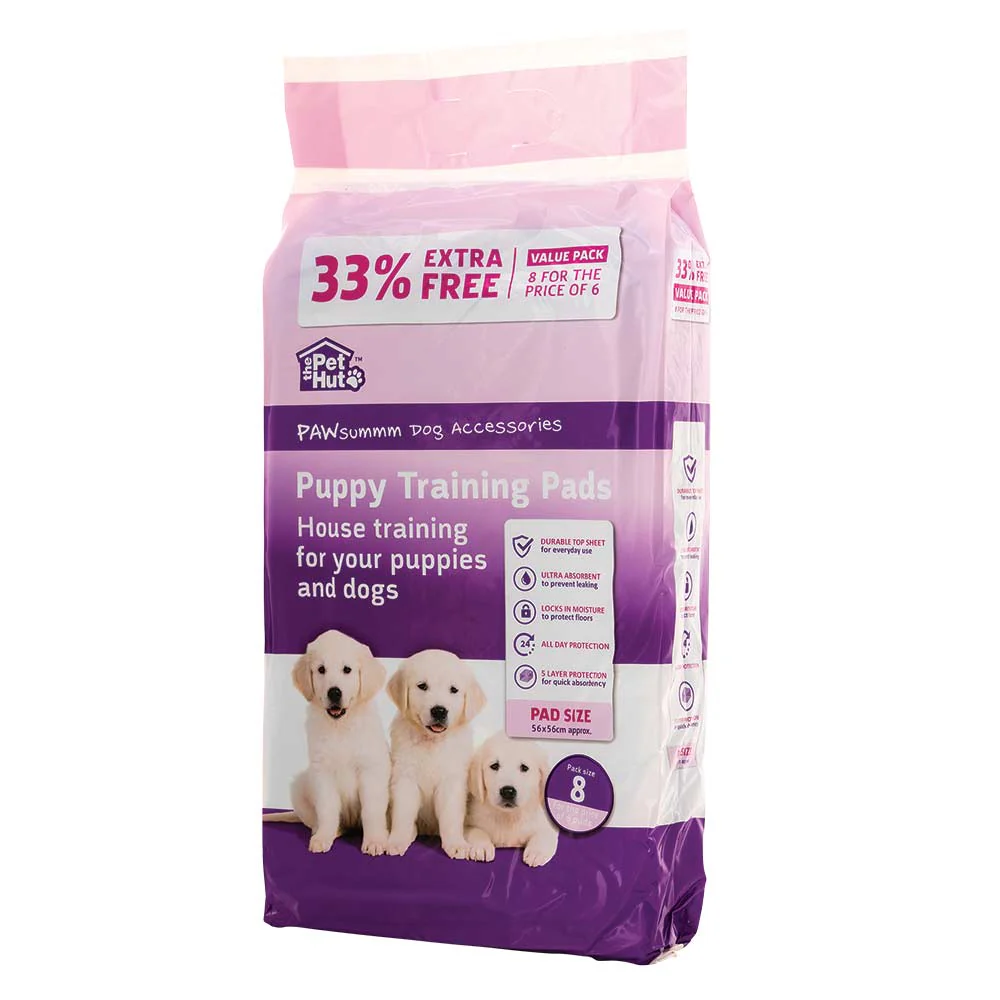 Pet Hut Puppy Toilet Training Pads 8 Pack - Image 3