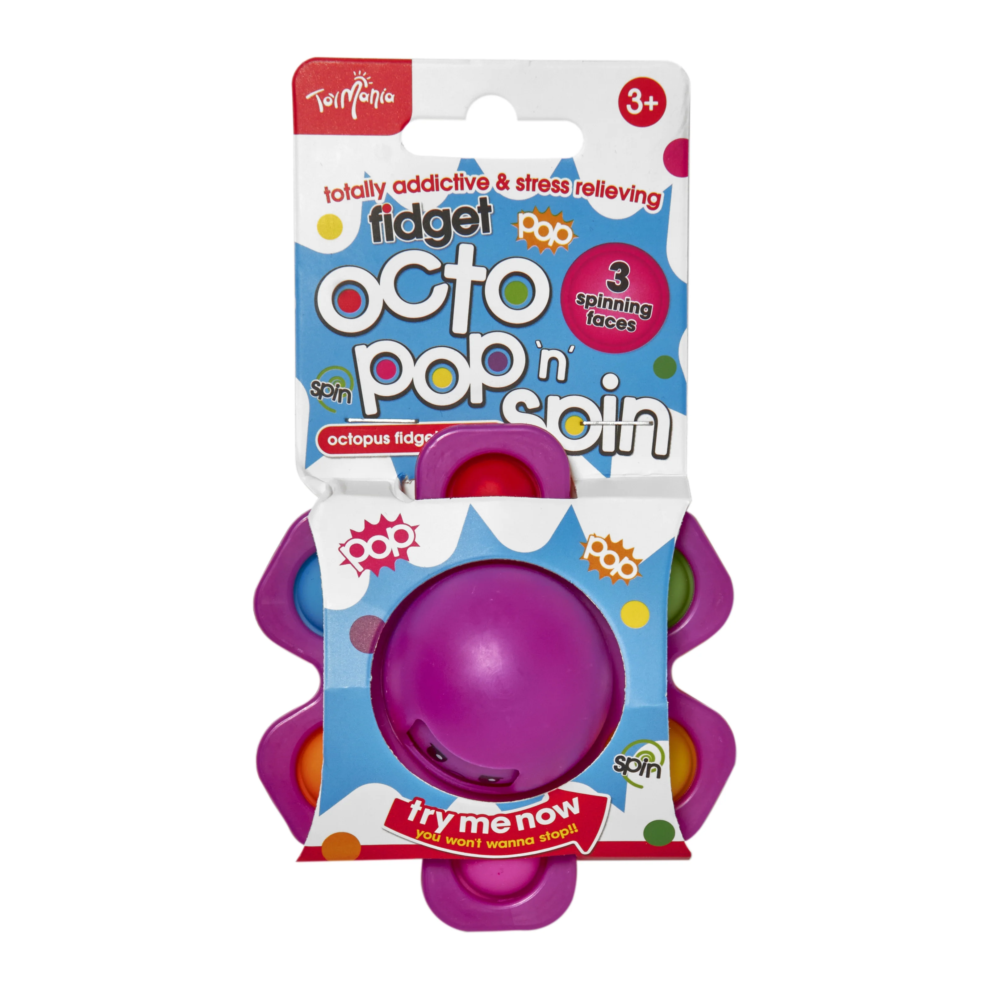 Purple Octopus Spinning Fidget