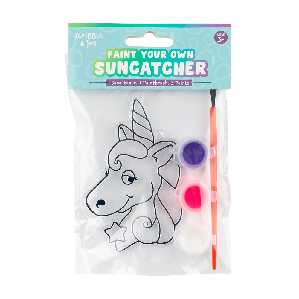 Paint Your Own Sun Catcher -Unicorn