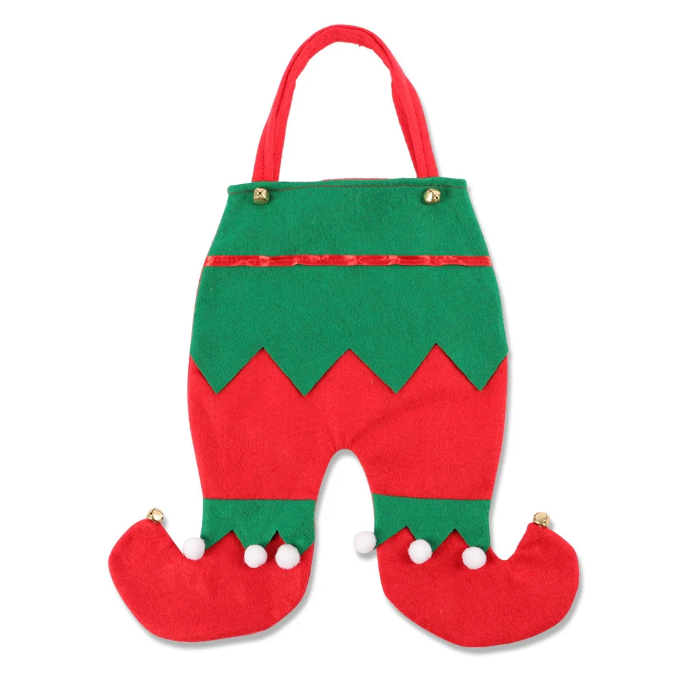 Red Elf Trousers Felt Bag