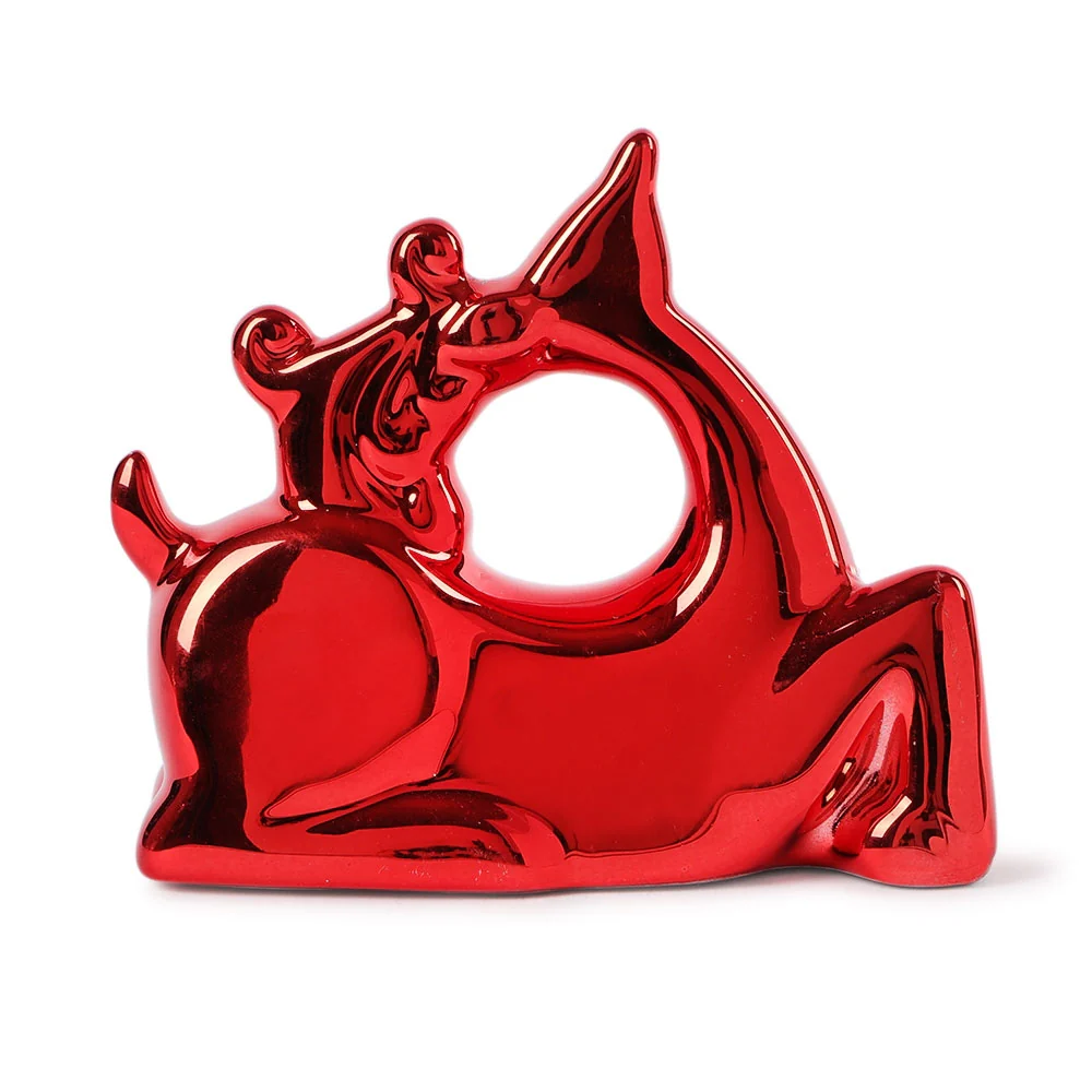 Red Shiny Reindeer