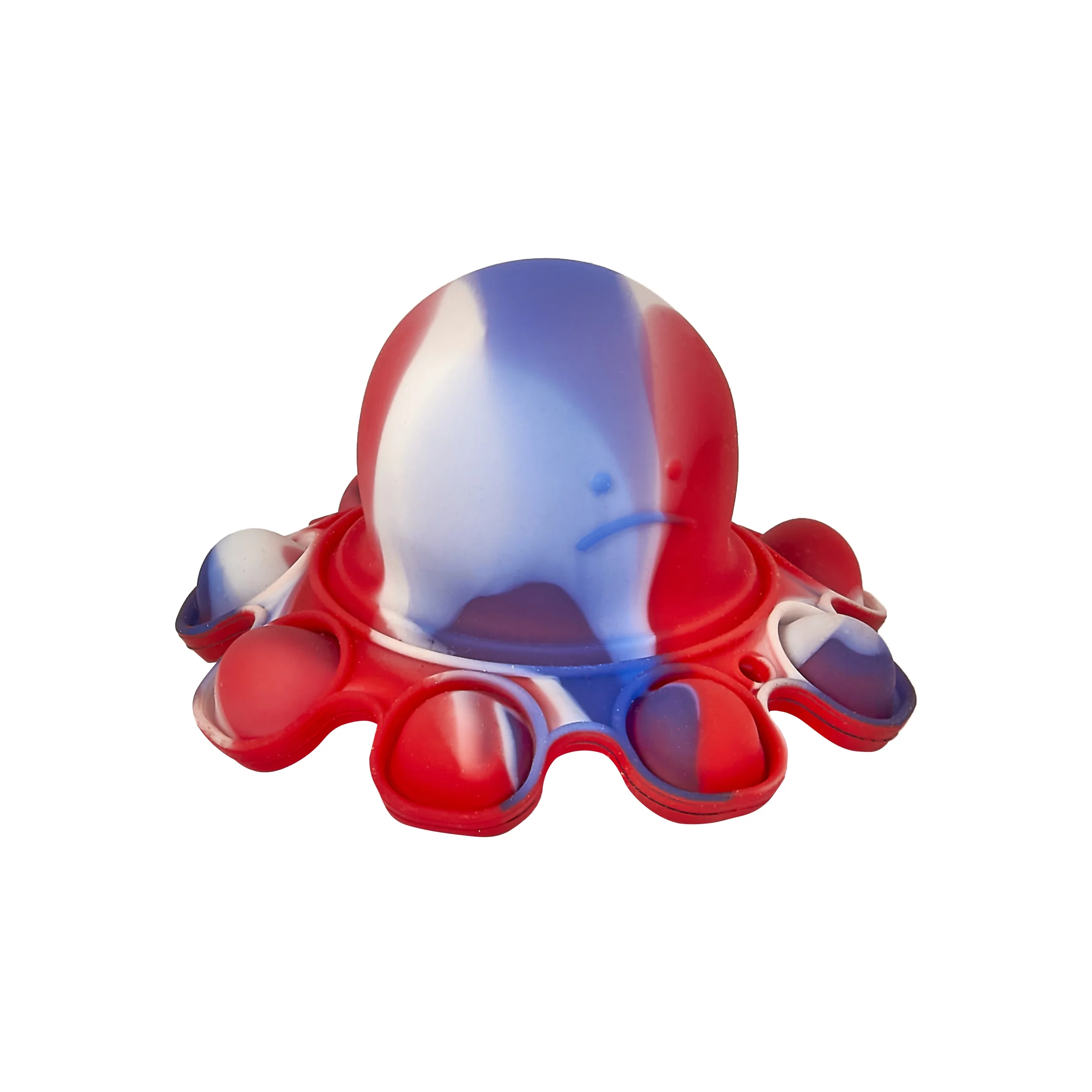 Red Tie Dye Octopus Bubble Pops