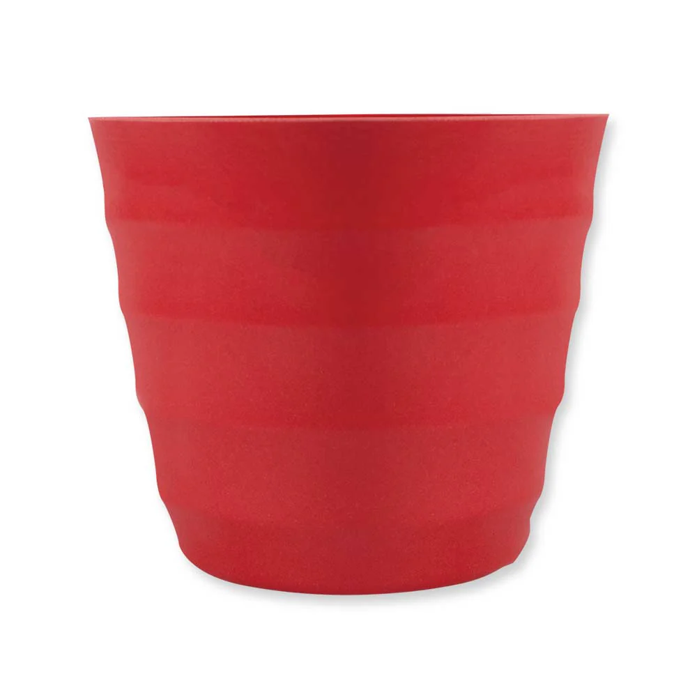 Ribbed Bamboo Plant Pot