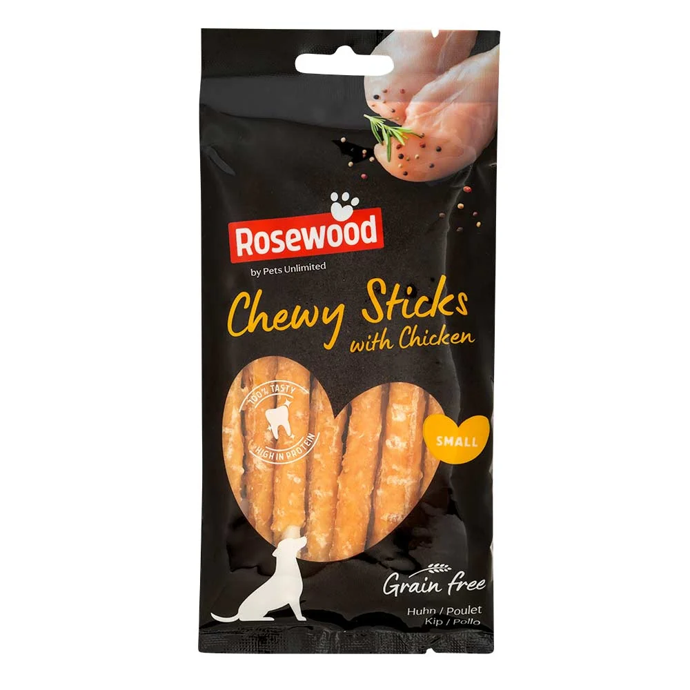 Rosewood Chewy Chicken Sticks 10Pc 100G