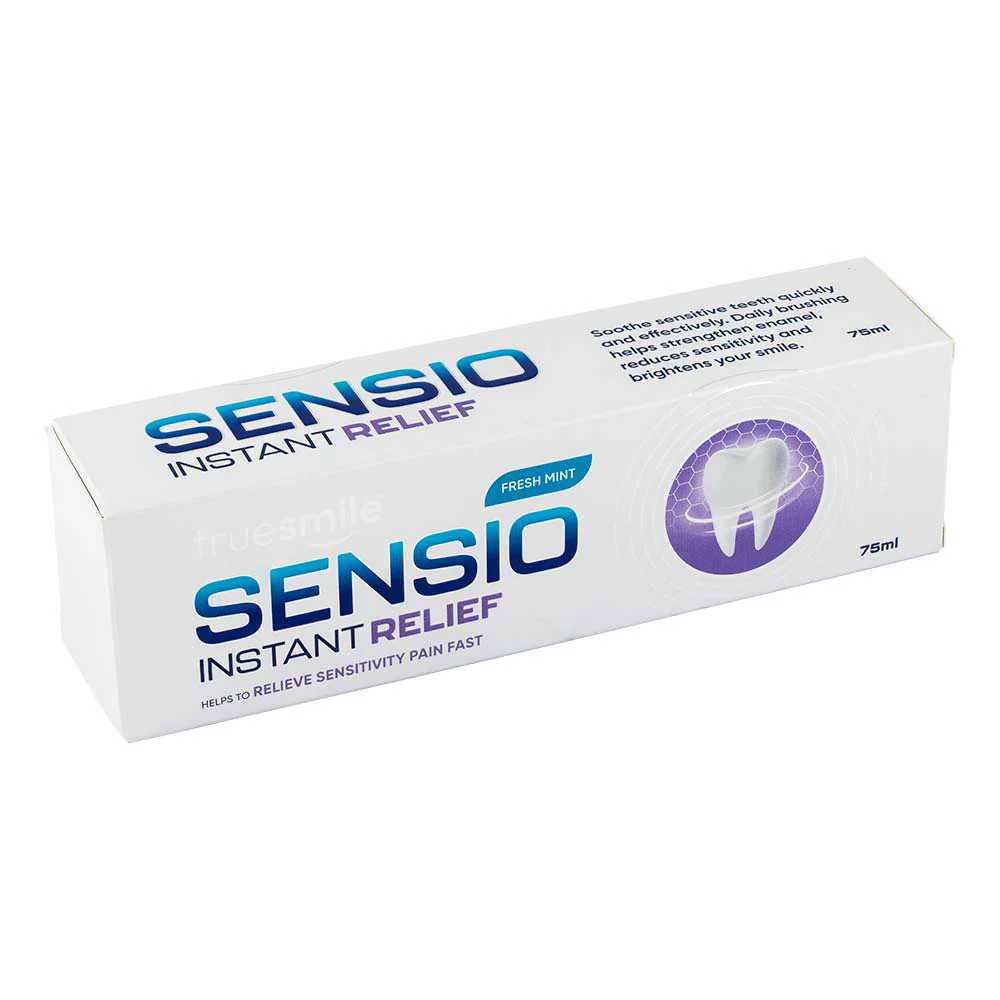 Sensio Instant Relief Toothpaste 75ml - Image 2