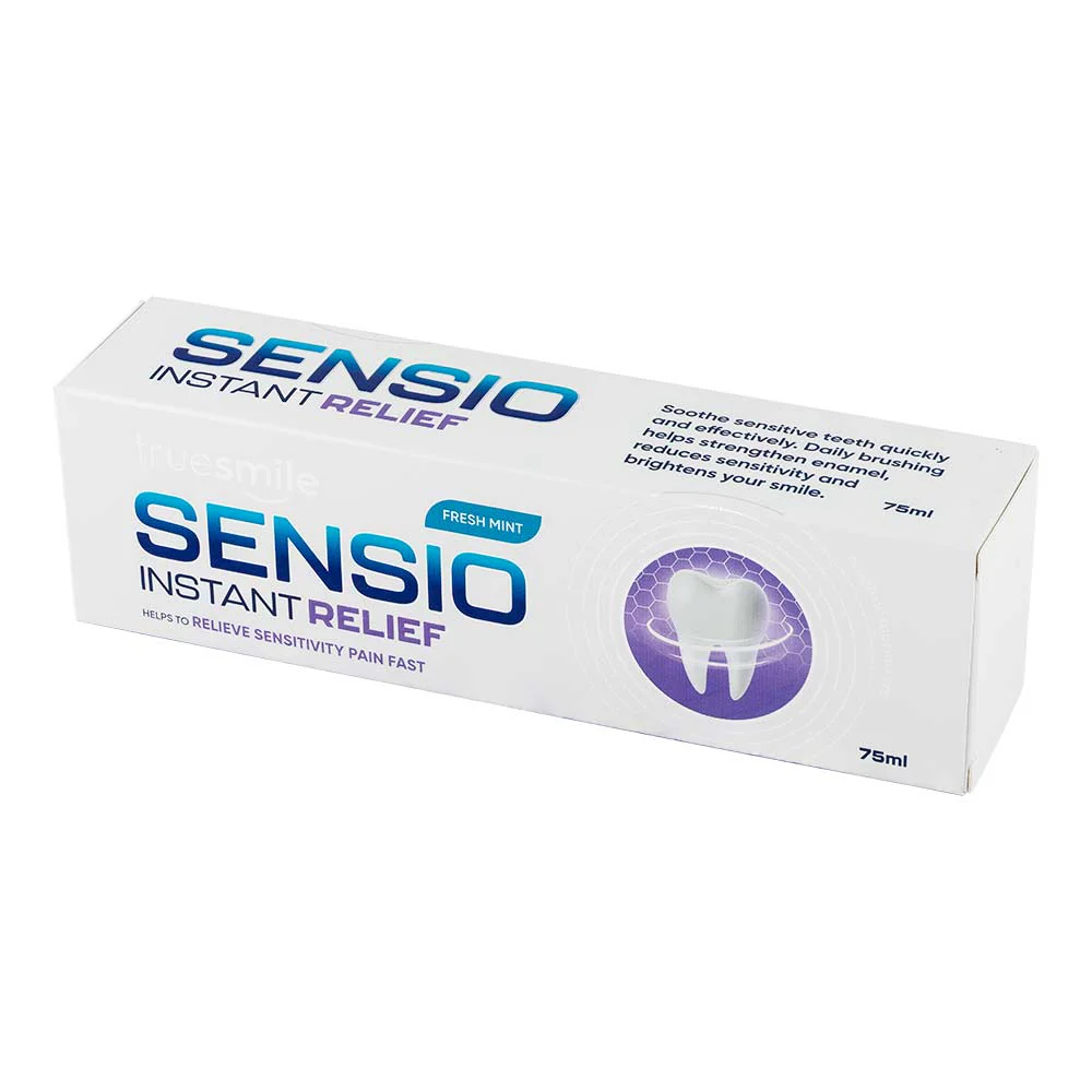 Sensio Instant Relief Toothpaste 75ml - Image 3