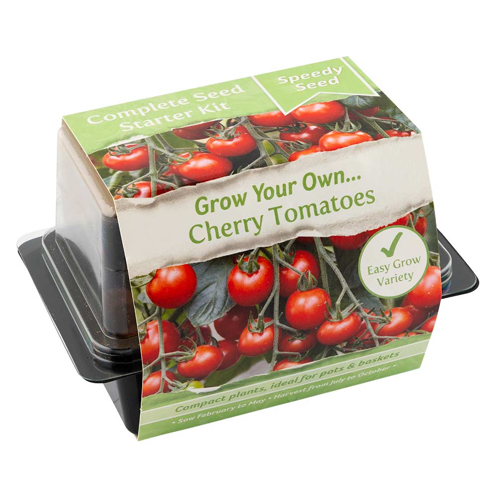 Speedy Seed Grow Your Own Cherry Tomato Starter Kit - Image 2
