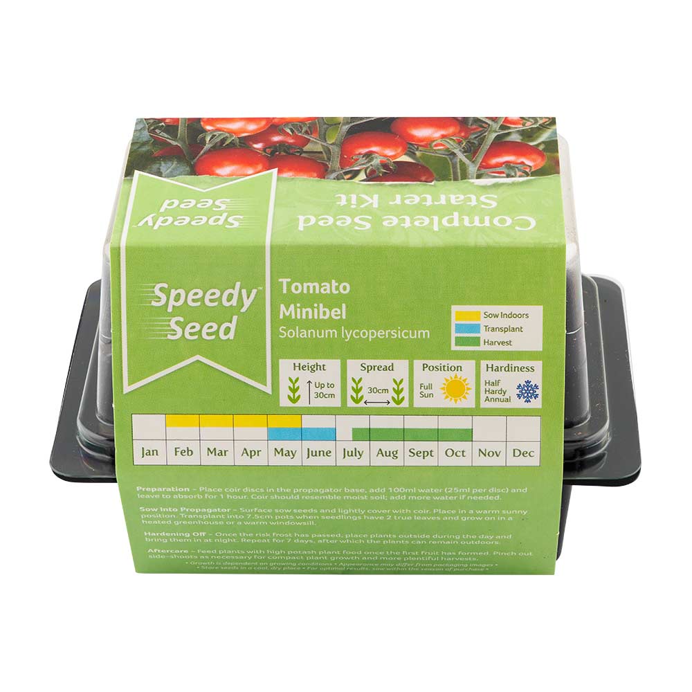 Speedy Seed Grow Your Own Cherry Tomato Starter Kit - Image 5