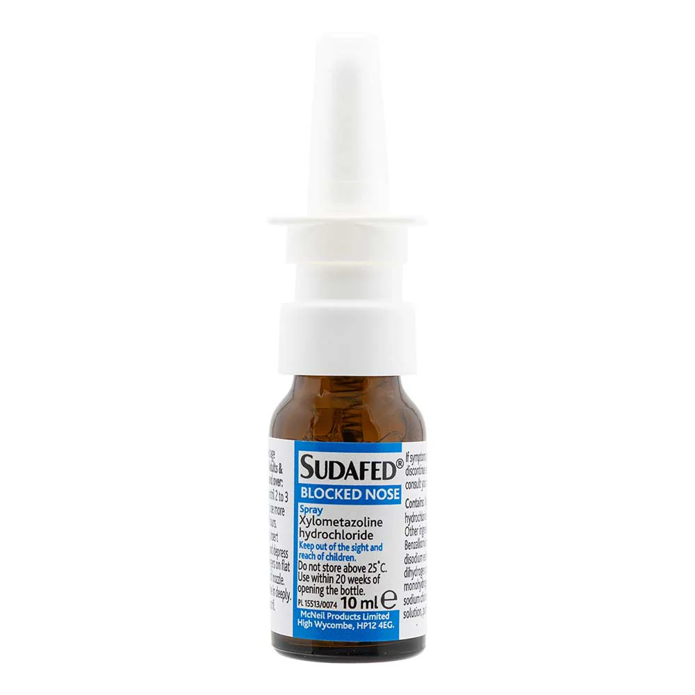 Sudafed Blocked Nose Spray 10ml - Image 2
