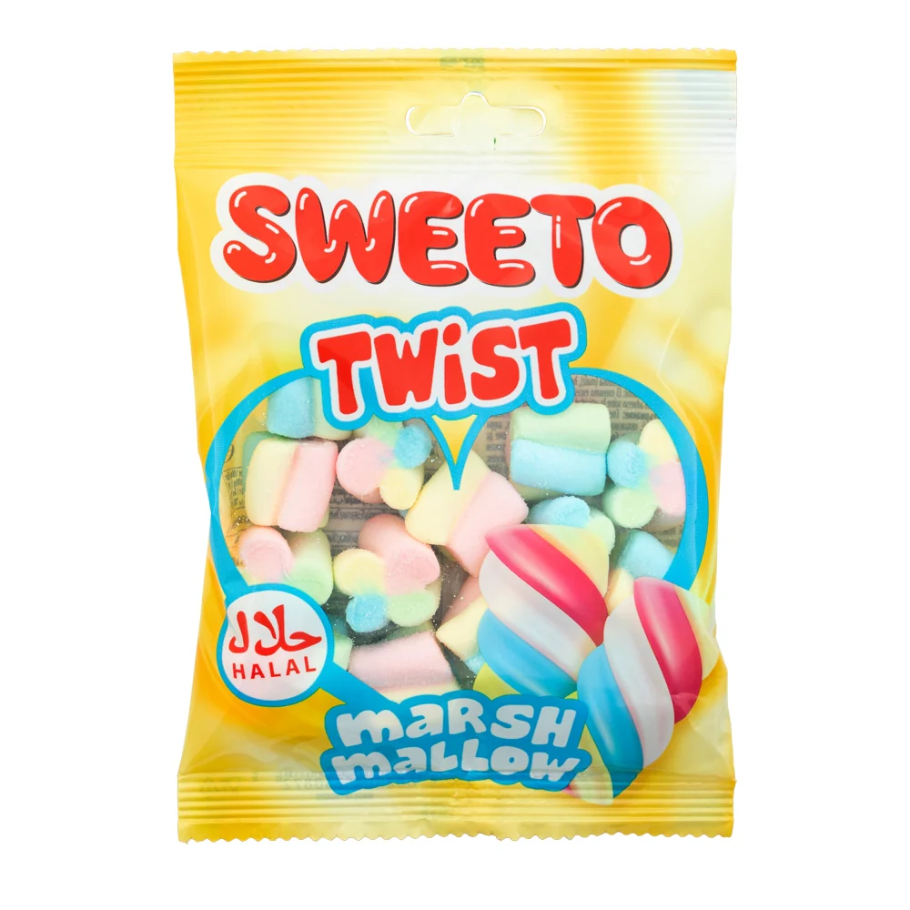 Sweeto Marshmallow Twists 25G