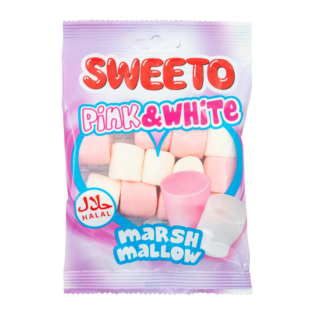 Sweeto Pink & White Marshmallows 25G
