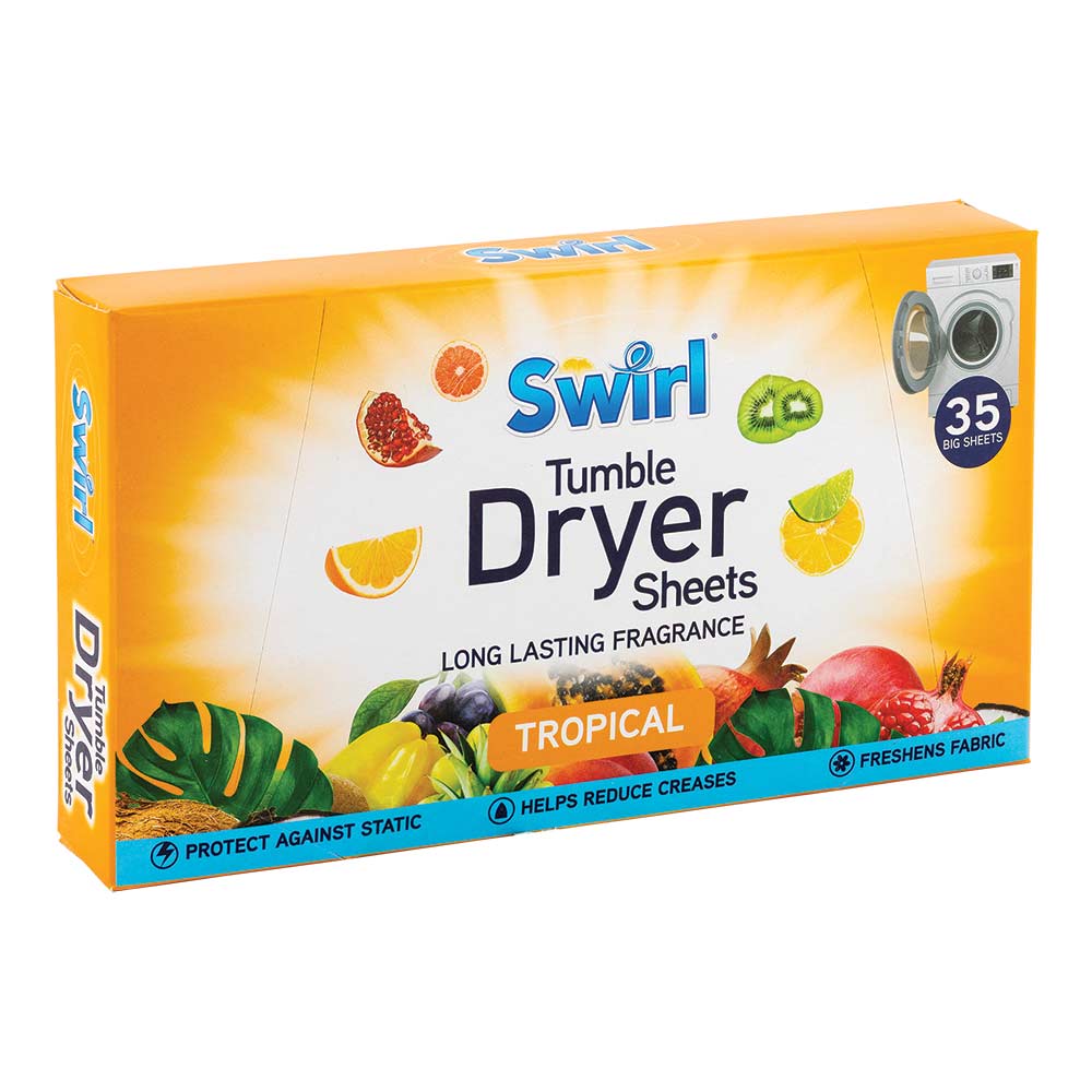Swirl Tumble Dry Sheets Tropical 35 Pack - Image 2
