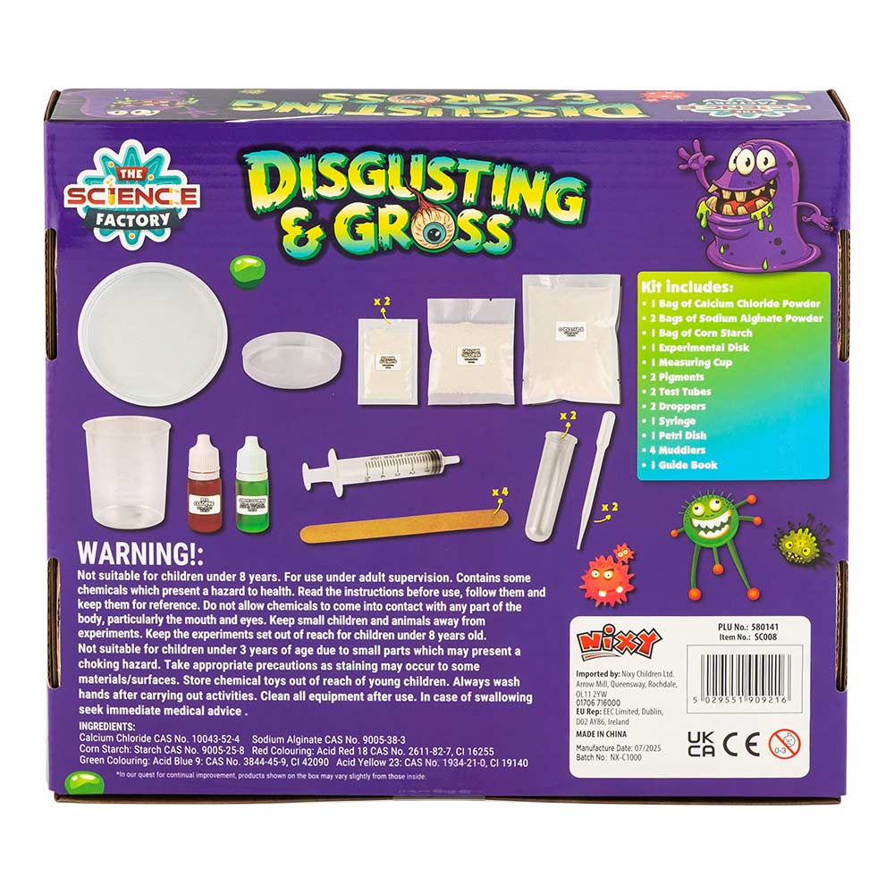 The Science Factory Disgusting & Gross 4 Experiments - Image 2