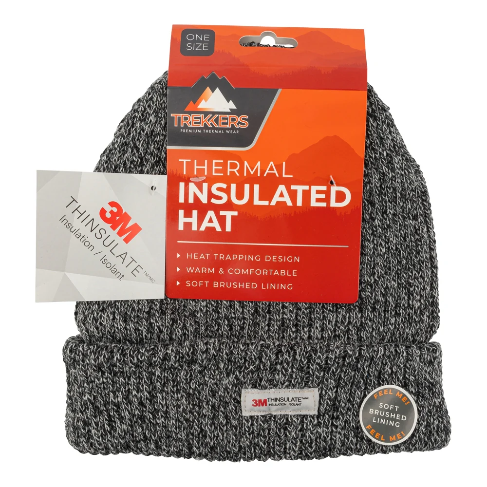 Men's Thermal Insulated Hat - Grey