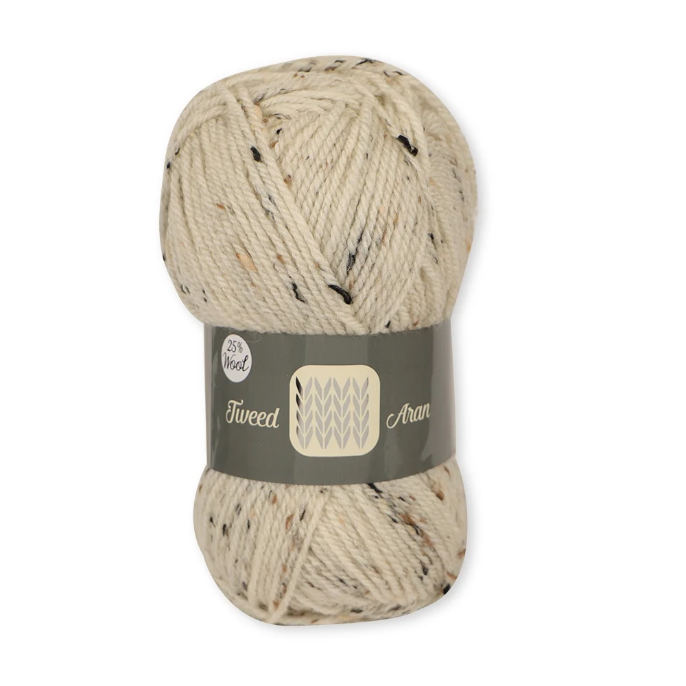 Tweed Aran Yarn 100G