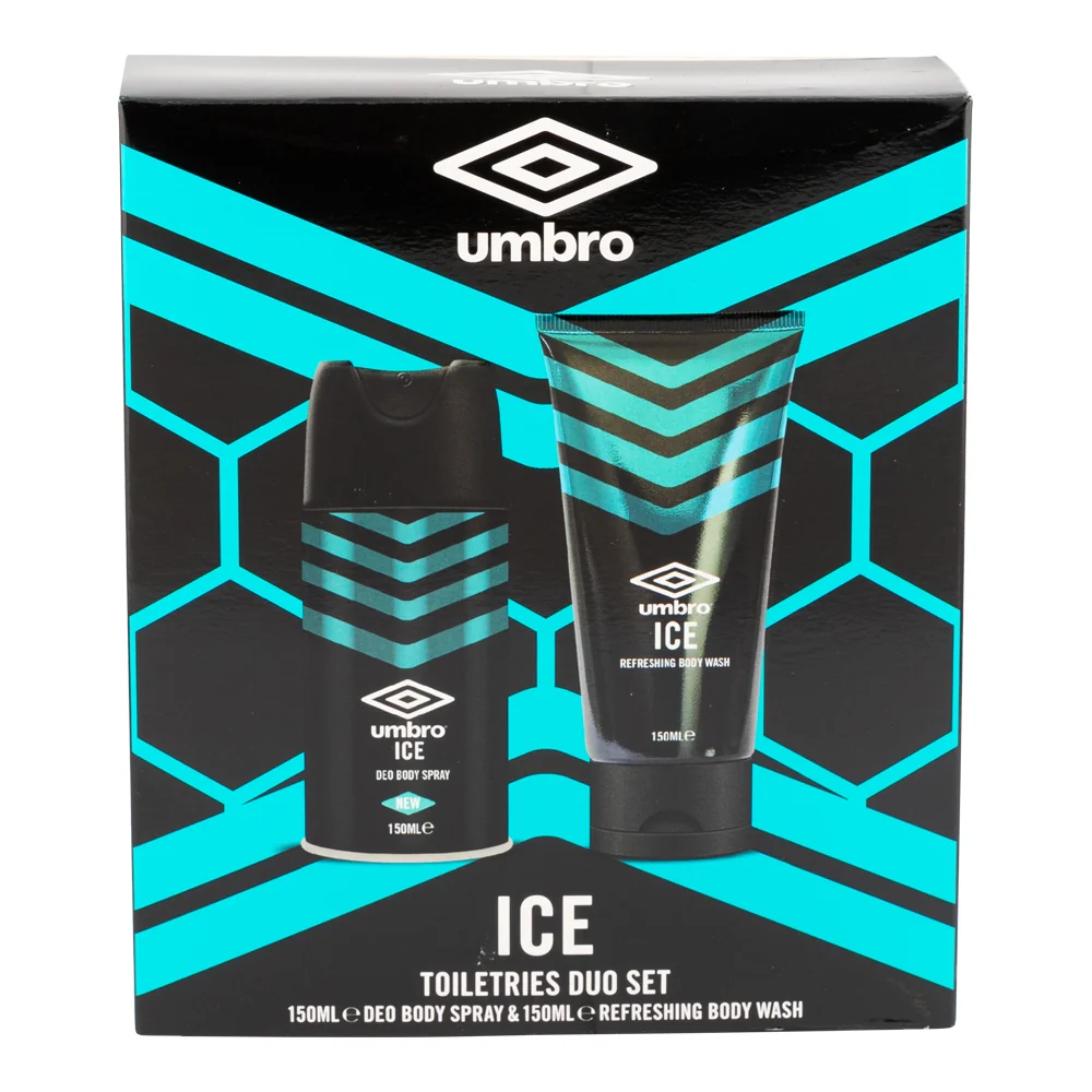 Umbro Ice Toiletries Duo Set