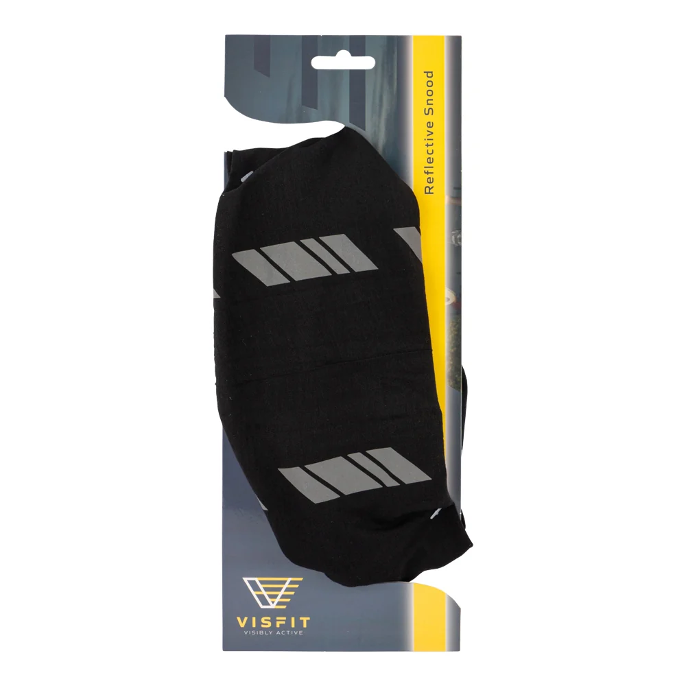 Unisex Reflective Snood - Black