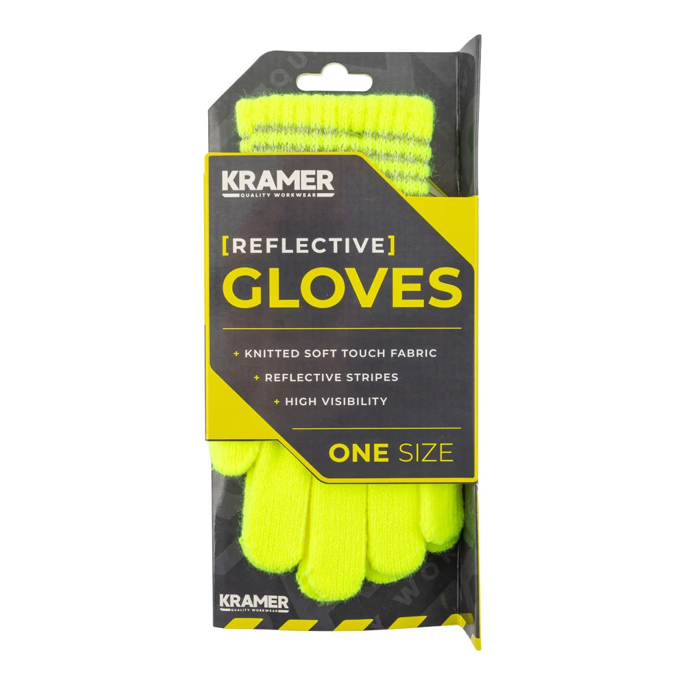 Unisex Reflective Gloves