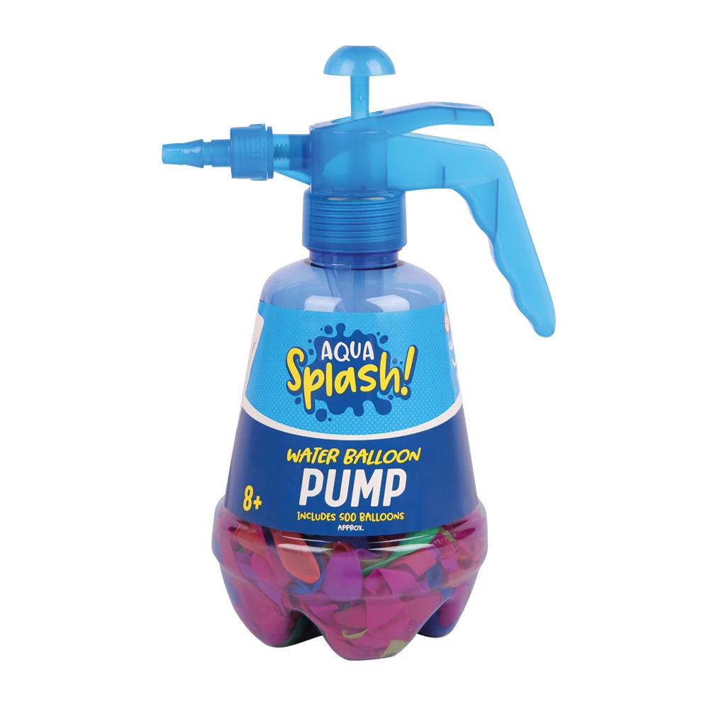 Aqua Splash Water Balloon Pump With 500 Balloons