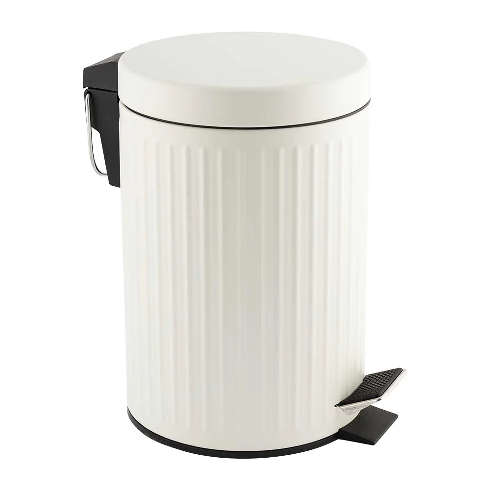 3 Litre Ribbed Metal Bin