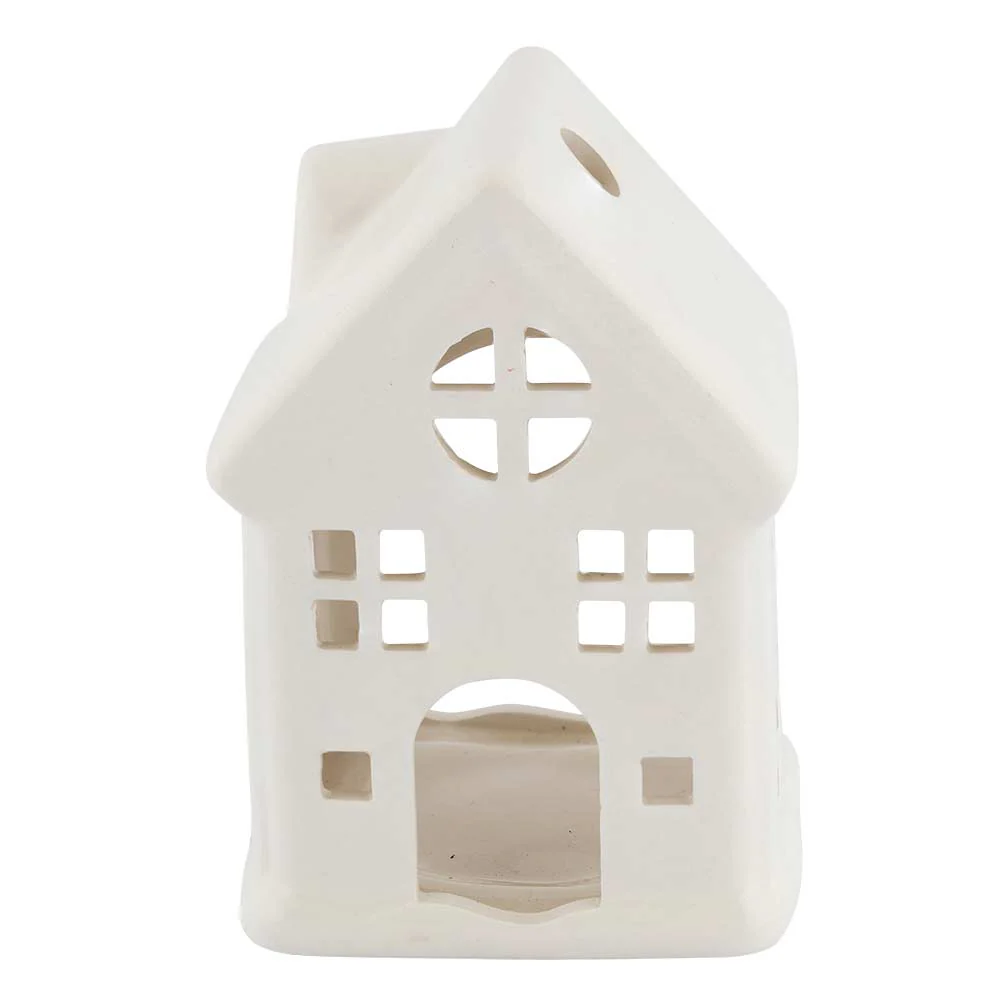 White Ceramic House