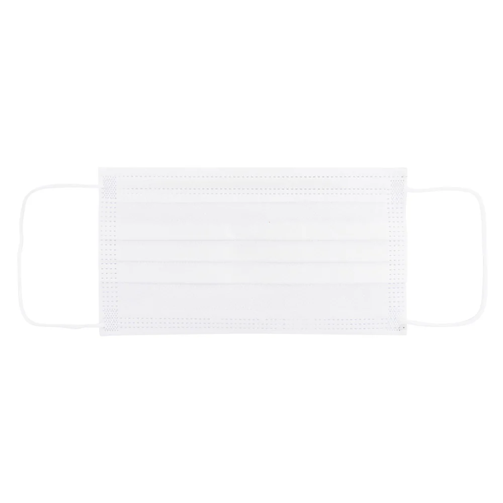 White Disposable Face Masks 50 Pack