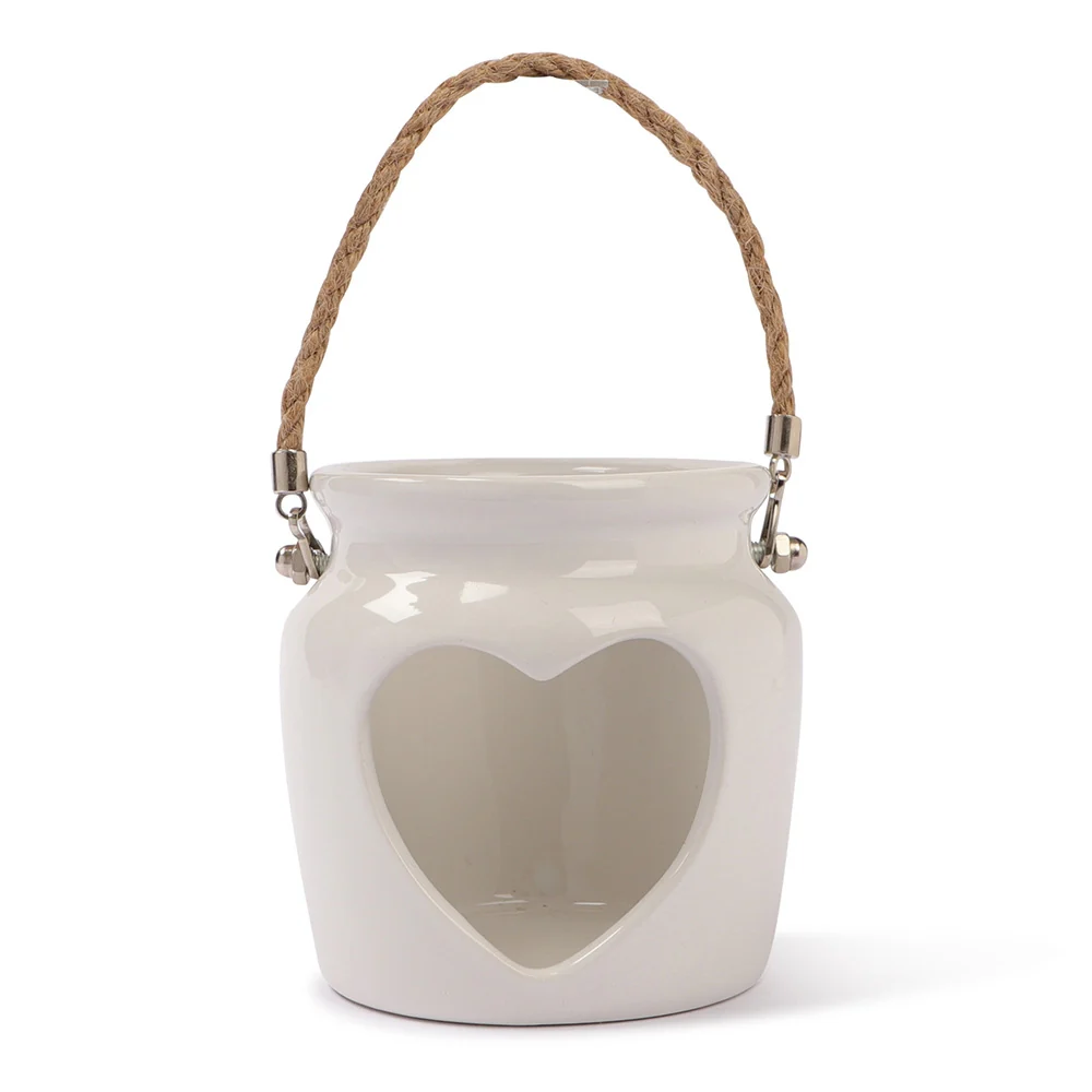 White Tea Light Holder