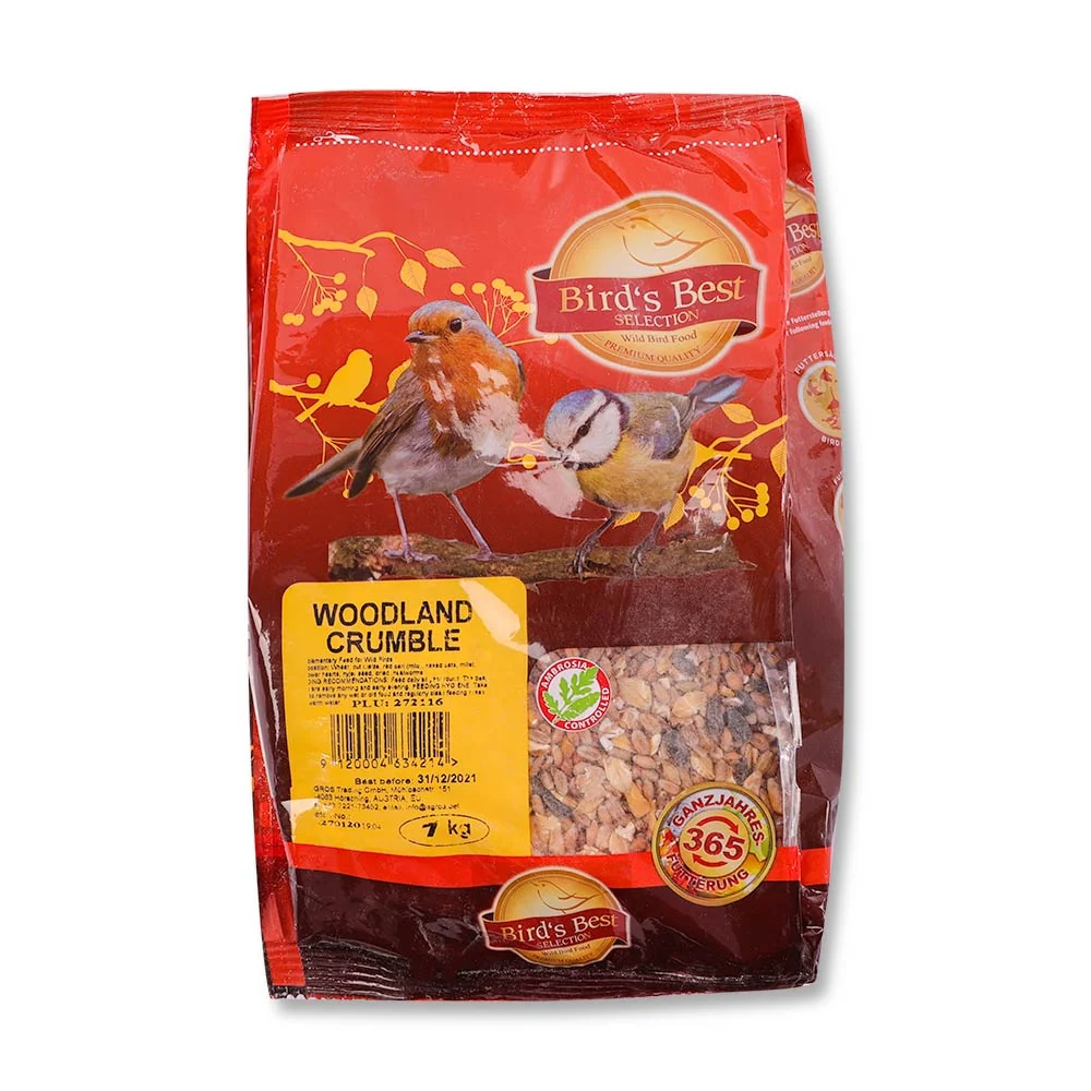 Bird's Best Selection Woodland Crumble Bird Food 1 Kg