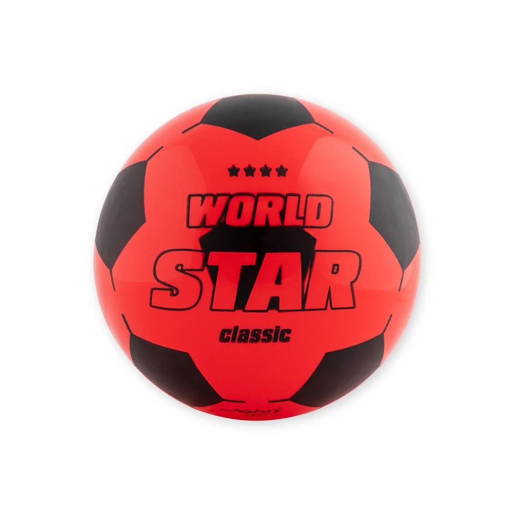 World Star Classic Kids Soft Football Red