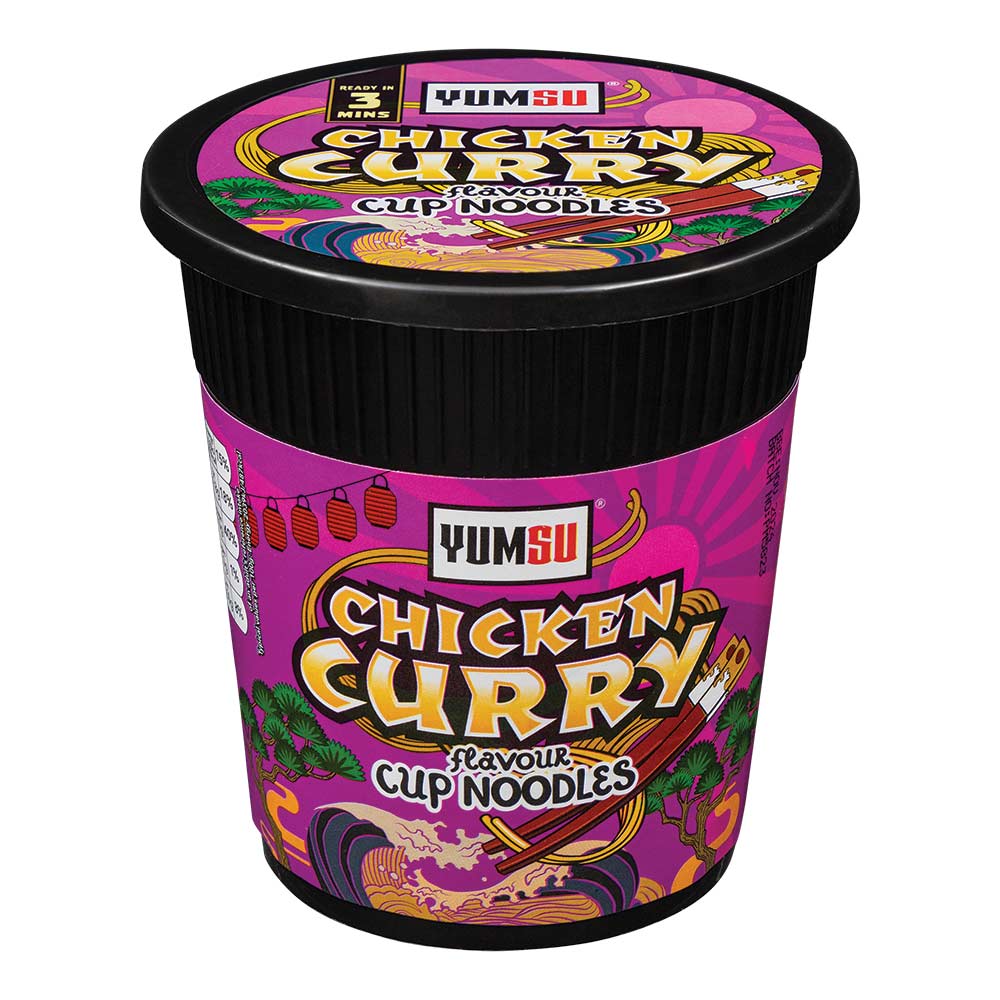 Yumsu Chicken Curry Cup Noodles 60g